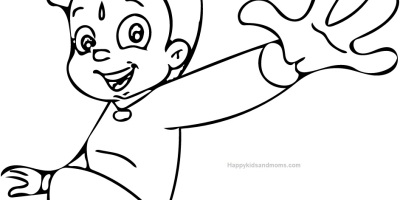 Chota Bheem Coloring Pages